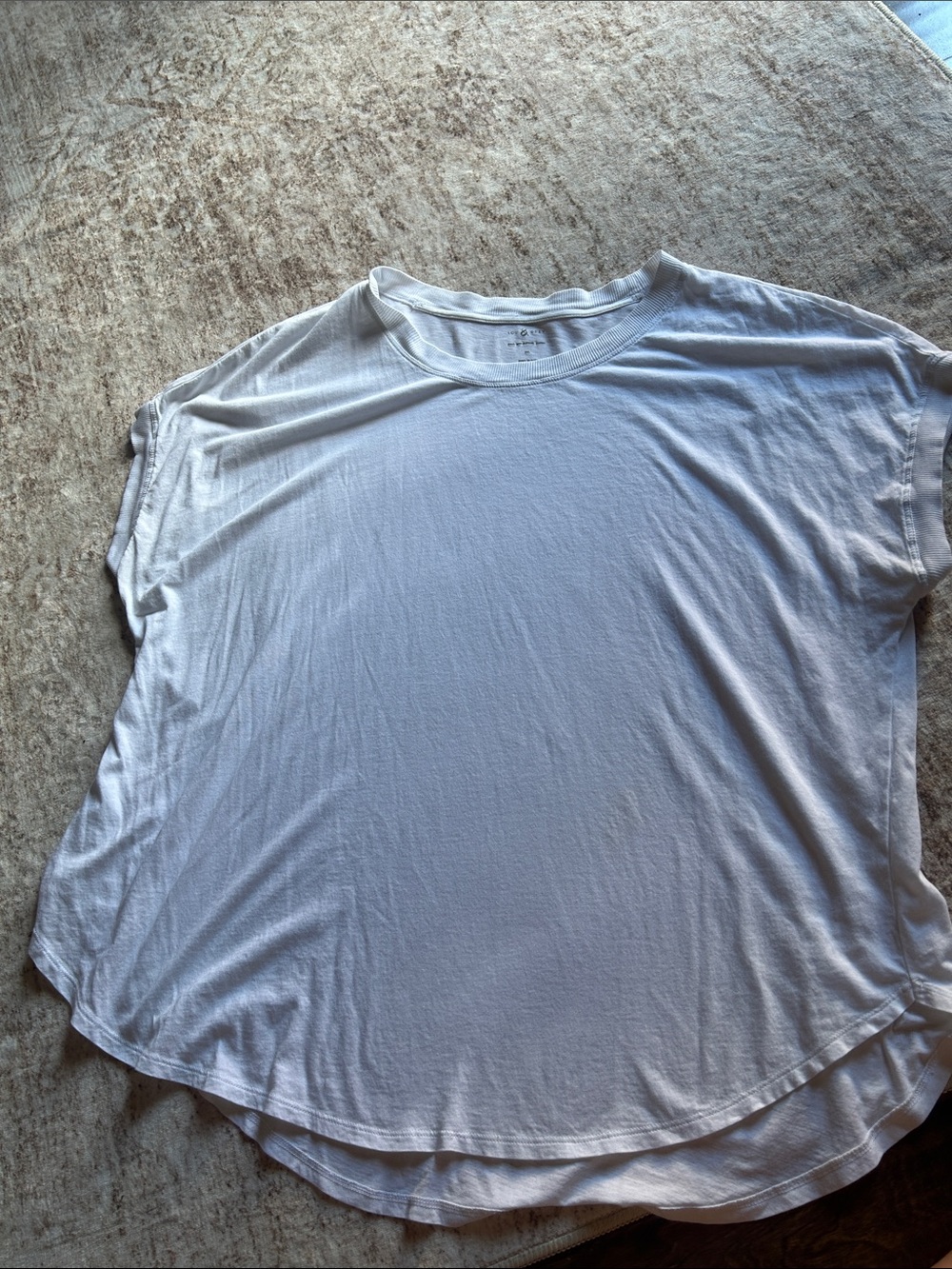 Lou & Grey White Crewneck Tee
